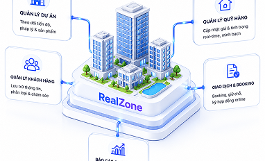 Real estate AI management and transaction platform visualization