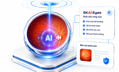 Medical artificial intelligence retina analysis visualization