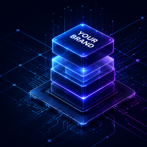 Technology platform launch visual